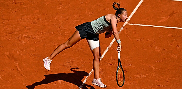  Chwalinska İlk Grand Slam Çeyrek Finalinde