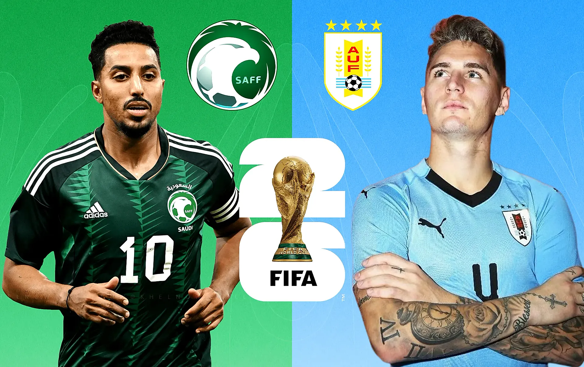 Suudi Arabistan, Uruguay karşısında 1-0 önde