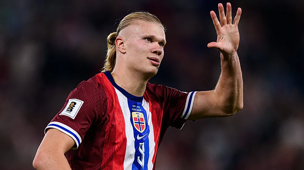  Haaland'dan ilk yarıda iki gol: Norveç önde