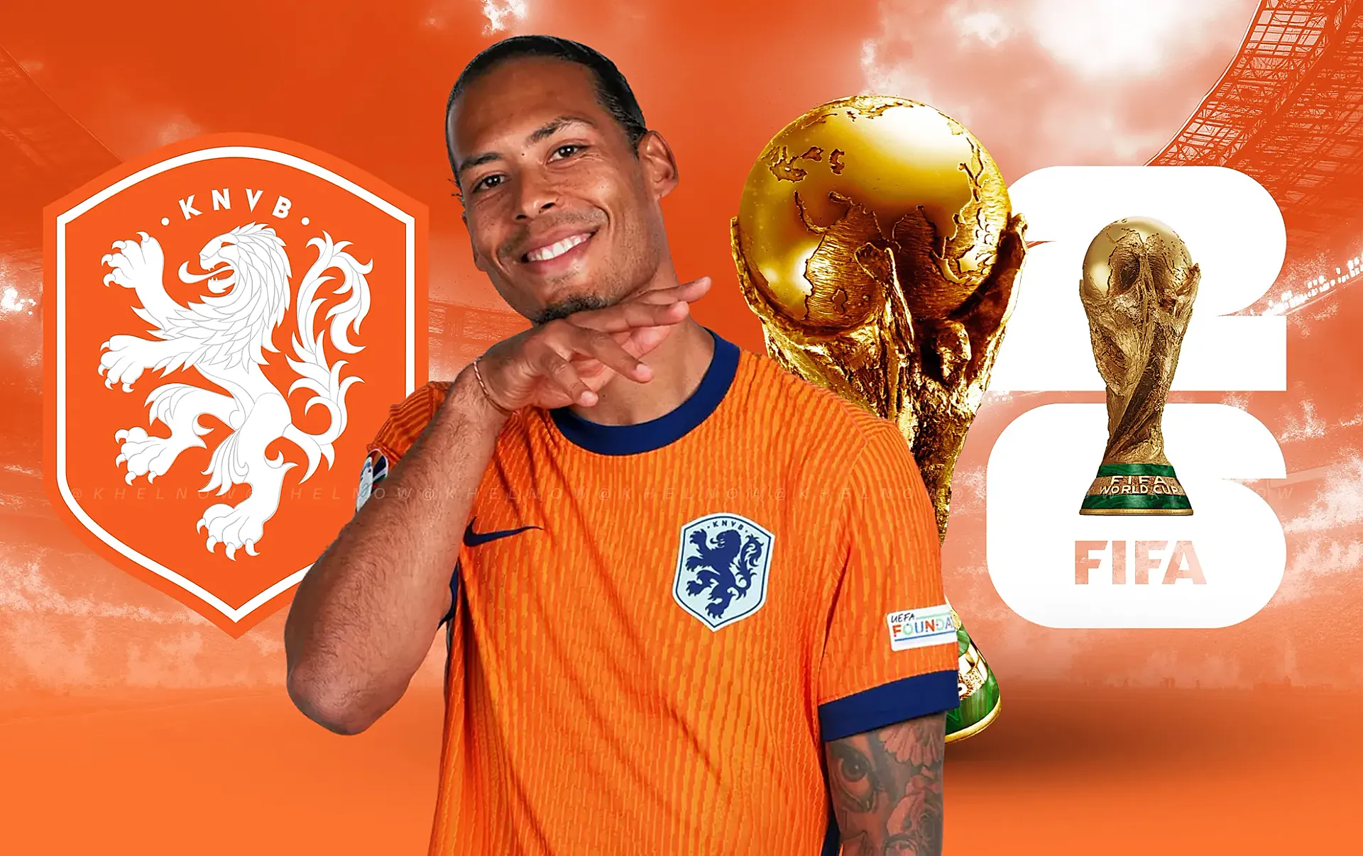 Turuncu fırtına: Hollanda İsveç'i 5 golle geçti