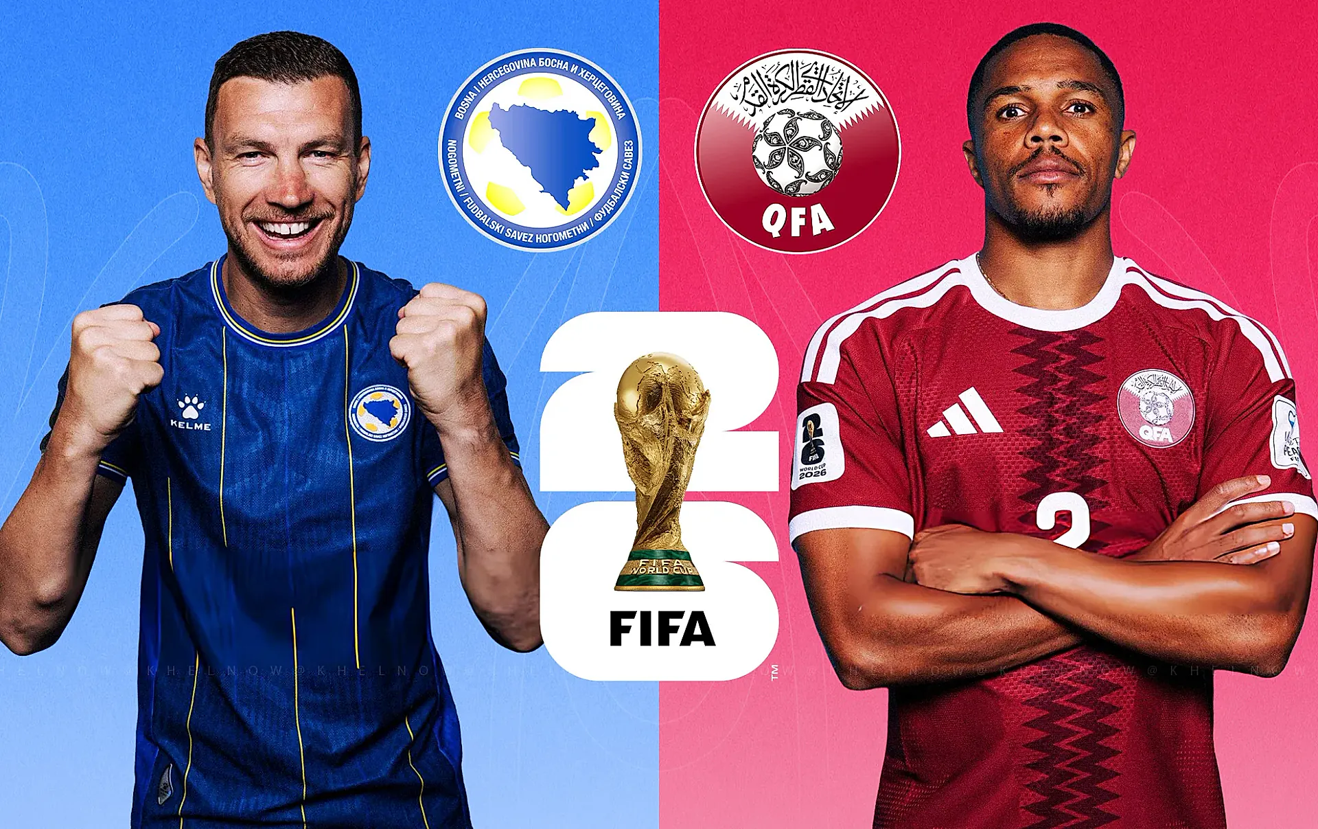 Bosna-Katar'da ilk 11'ler belli: Dzeko sahada