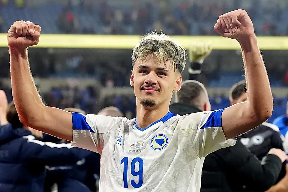 İlk yarı Bosna'nın: Katar karşısında 2-1 önde