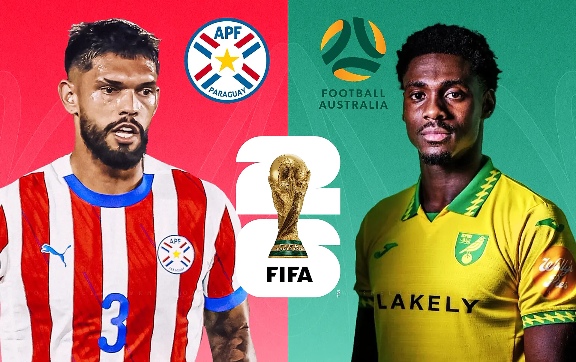 İkincilik maçında 11'ler açıklandı: Paraguay-Avustralya