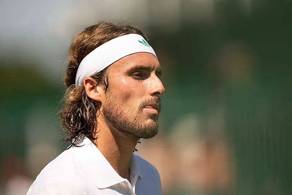  Tsitsipas'tan Wimbledon'da sorunsuz başlangıç