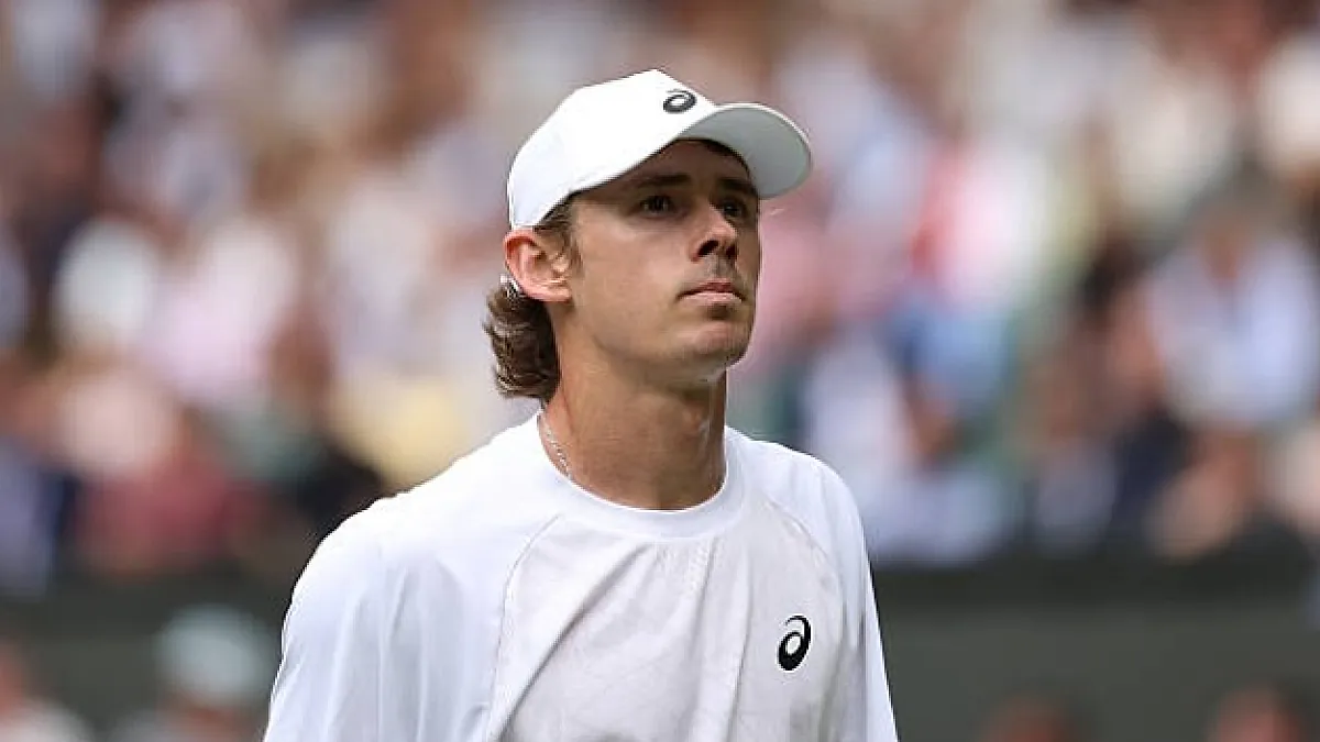 Alex de Minaur Wimbledon'da set vermedi