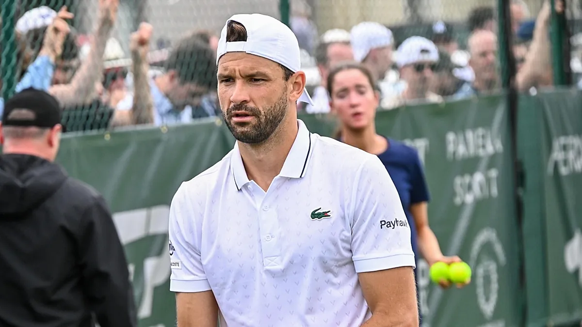 Veteran Grigor Dimitrov 3. tura yükseldi