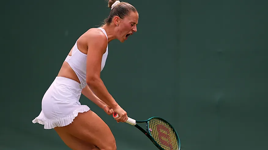 Kostyuk laneti bozdu: Wimbledon'da ilk kez son 16'da 