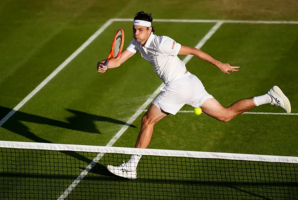  Wimbledon'da Fritz farkı: Bublik 3 sette düştü 