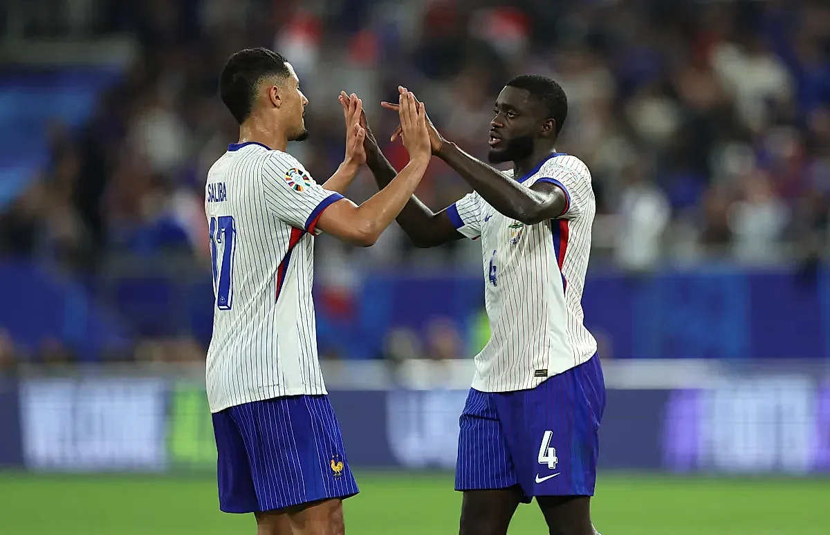 Upamecano ve Saliba son antrenmana katılmadı